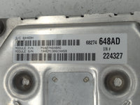 2016-2019 Dodge Journey PCM Engine Control Computer ECU ECM PCU OEM P/N:P68274648AD P68259135AA Fits Fits 2016 2017 2018 201