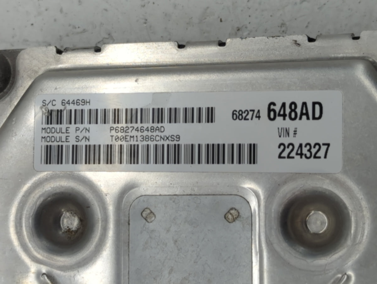 2016-2019 Dodge Journey PCM Engine Control Computer ECU ECM PCU OEM P/N:P68274648AD P68259135AA Fits 2016 2017 2018 2019 OEM