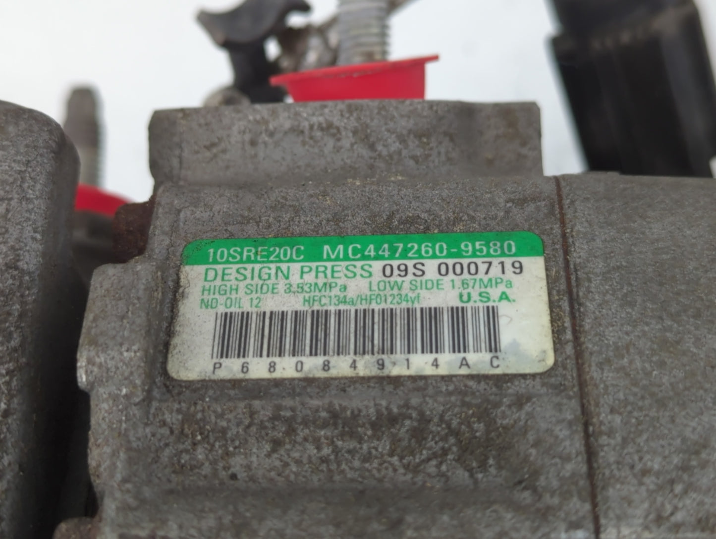 2011-2019 Dodge Journey Air Conditioning A/c Ac Compressor Oem - Oemusedautoparts1.com