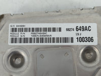 2016-2019 Dodge Journey PCM Engine Control Computer ECU ECM PCU OEM P/N:P68274649AC P68259135AA Fits Fits 2016 2017 2018 201