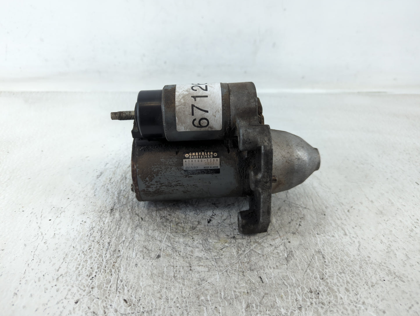 2011-2019 Dodge Journey Car Starter Motor Solenoid OEM P/N:428000-7200 Fits OEM Used Auto Parts - Oemusedautoparts1.com