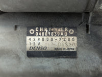2011-2019 Dodge Journey Car Starter Motor Solenoid OEM P/N:428000-7200 04801839AB Fits OEM Used Auto Parts - Oemusedautopart