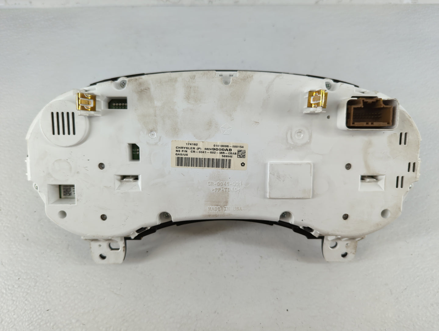 2016 Dodge Journey Instrument Cluster Speedometer Gauges P/N:68249000AB CR-0041-001 Fits OEM Used Auto Parts - Oemusedautopa