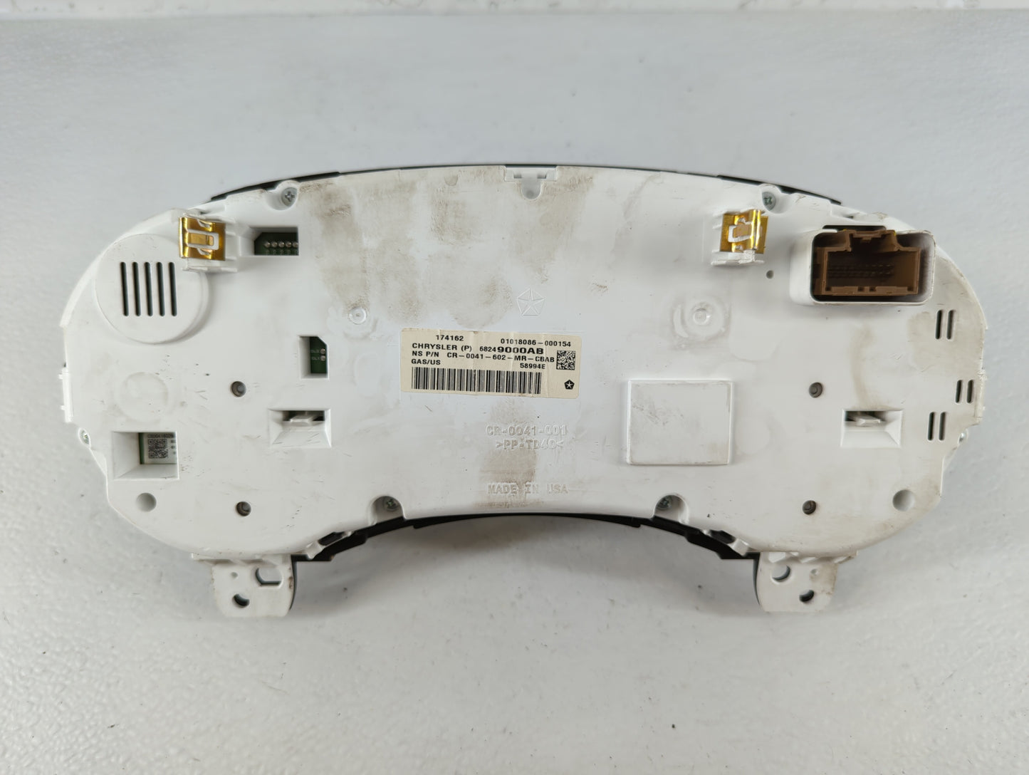 2016 Dodge Journey Instrument Cluster Speedometer Gauges P/N:68249000AB CR-0041-001 Fits OEM Used Auto Parts - Oemusedautopa