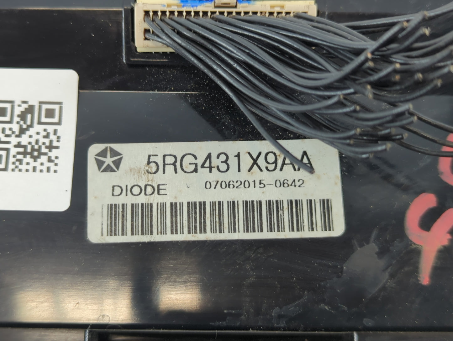 2016 Dodge Journey Climate Control Module Temperature AC/Heater Replacement P/N:07062015-0642 5RG431X9AA Fits OEM Used Auto 