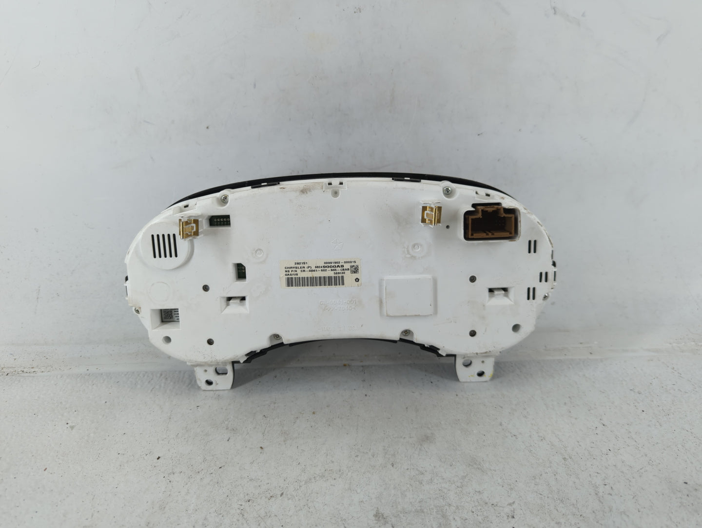 2016 Dodge Journey Instrument Cluster Speedometer Gauges P/N:68249000AB Fits OEM Used Auto Parts - Oemusedautoparts1.com