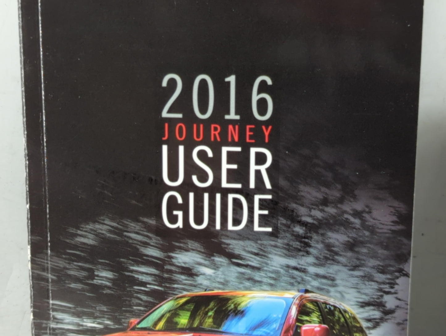 2016 Dodge Journey Owners Manual Book Guide P/N:16JC49-926-AA OEM Used Auto Parts - Oemusedautoparts1.com