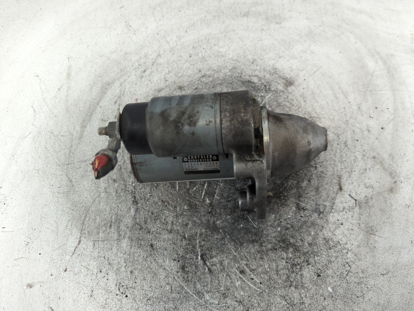 2011-2019 Dodge Journey Car Starter Motor Solenoid OEM P/N:428000-7200 04801839AB Fits OEM Used Auto Parts - Oemusedautopart