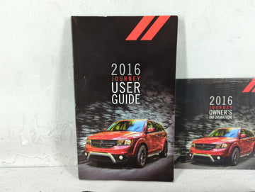 2016 Dodge Journey Owners Manual Book Guide P/N:16JC49-926-AA OEM Used Auto Parts