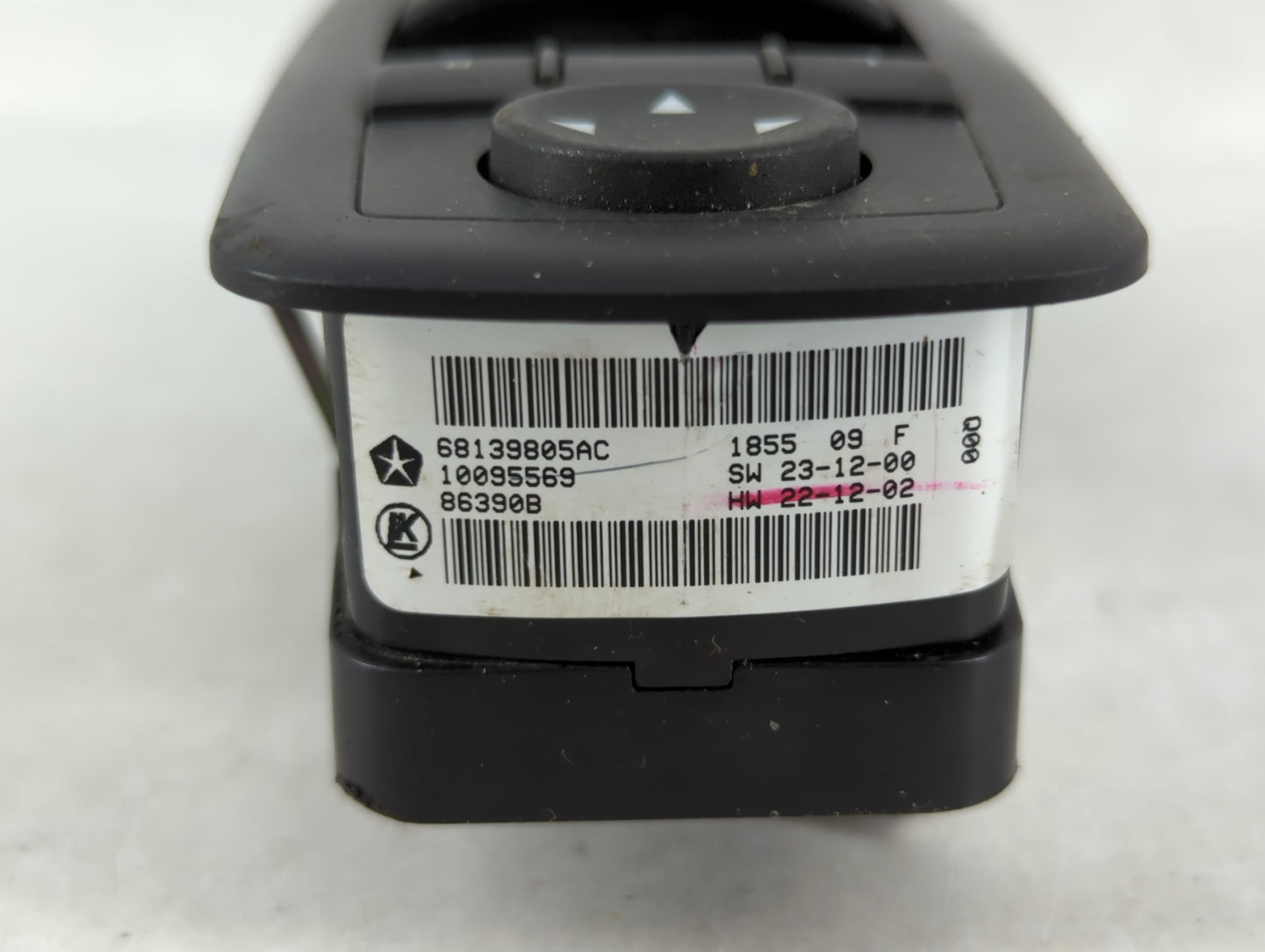 2011-2019 Dodge Journey Master Power Window Switch Replacement Driver Side Left P/N:68139805AC Fits OEM Used Auto Parts - Oe
