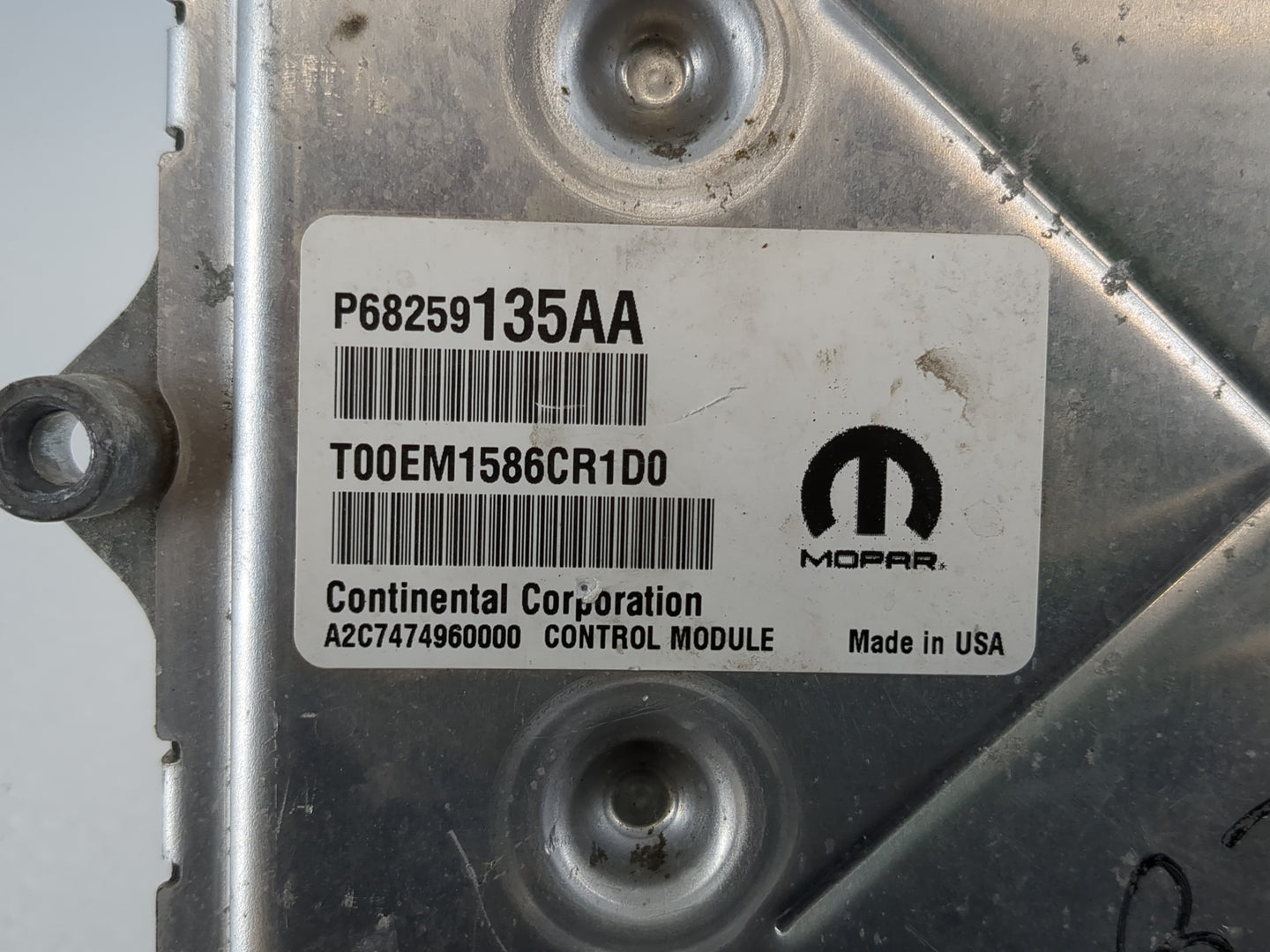 2016-2019 Dodge Journey PCM Engine Control Computer ECU ECM PCU OEM Fits Fits 2016 2017 2018 2019 OEM Used Auto Parts - Oemu