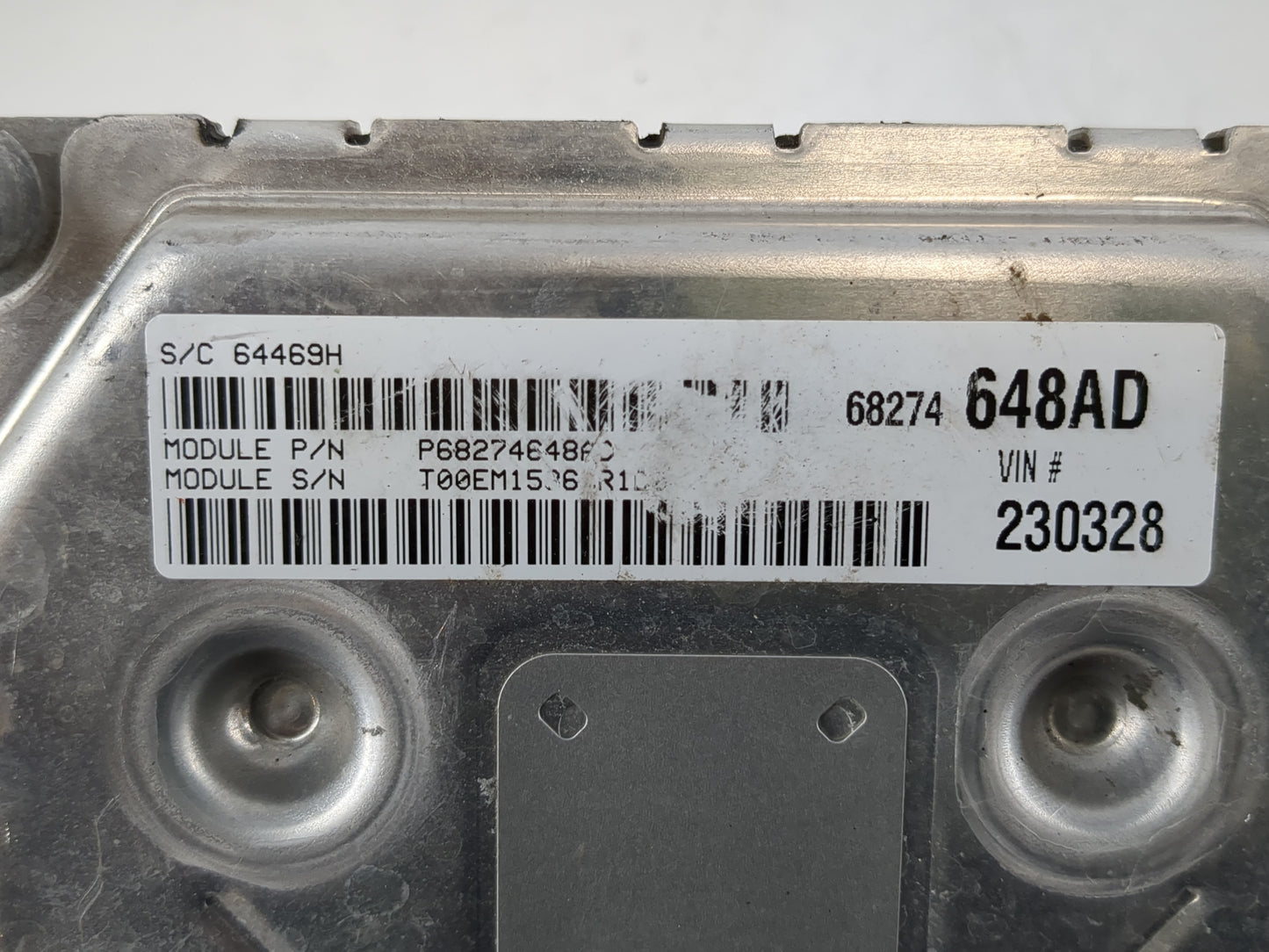 2016-2019 Dodge Journey PCM Engine Control Computer ECU ECM PCU OEM Fits Fits 2016 2017 2018 2019 OEM Used Auto Parts - Oemu