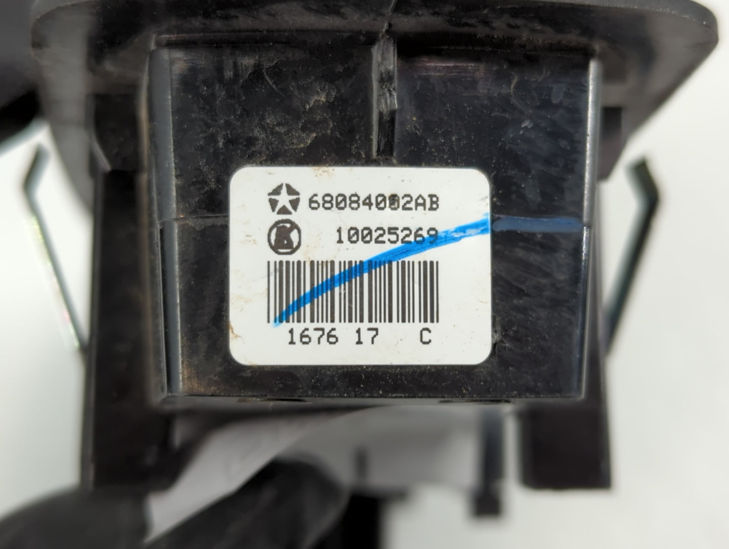 2011-2019 Dodge Journey Master Power Window Switch Replacement Driver Side Left P/N:10025269 68084002AB Fits OEM Used Auto P
