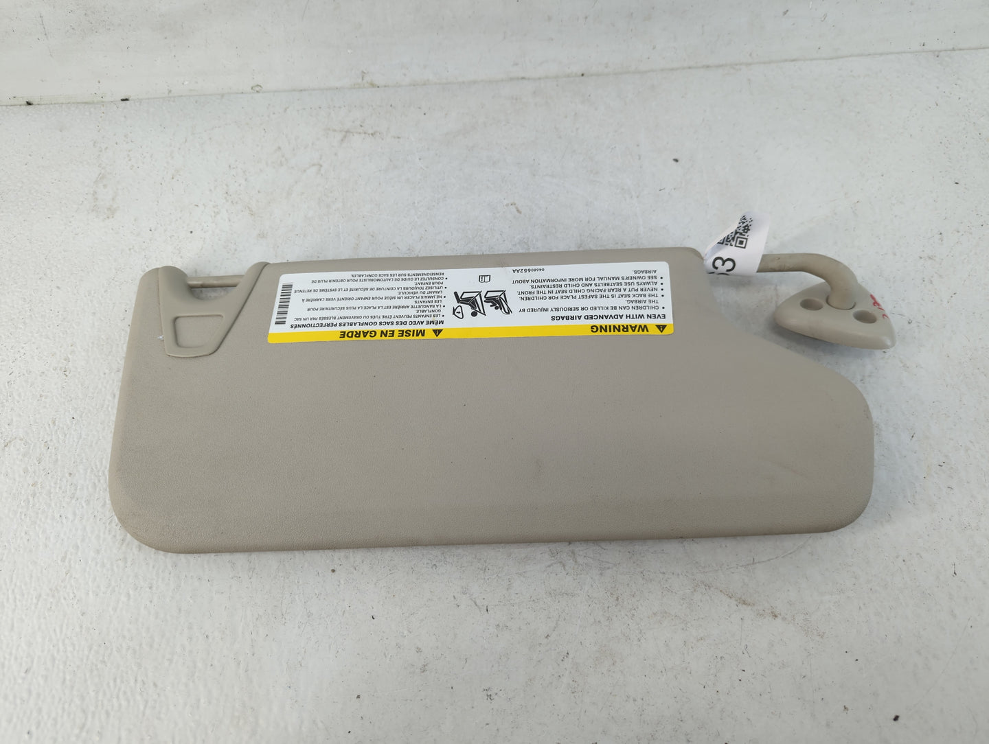 2011-2020 Dodge Journey Sun Visor Shade Replacement Passenger Right Mirror Fits OEM Used Auto Parts - Oemusedautoparts1.com