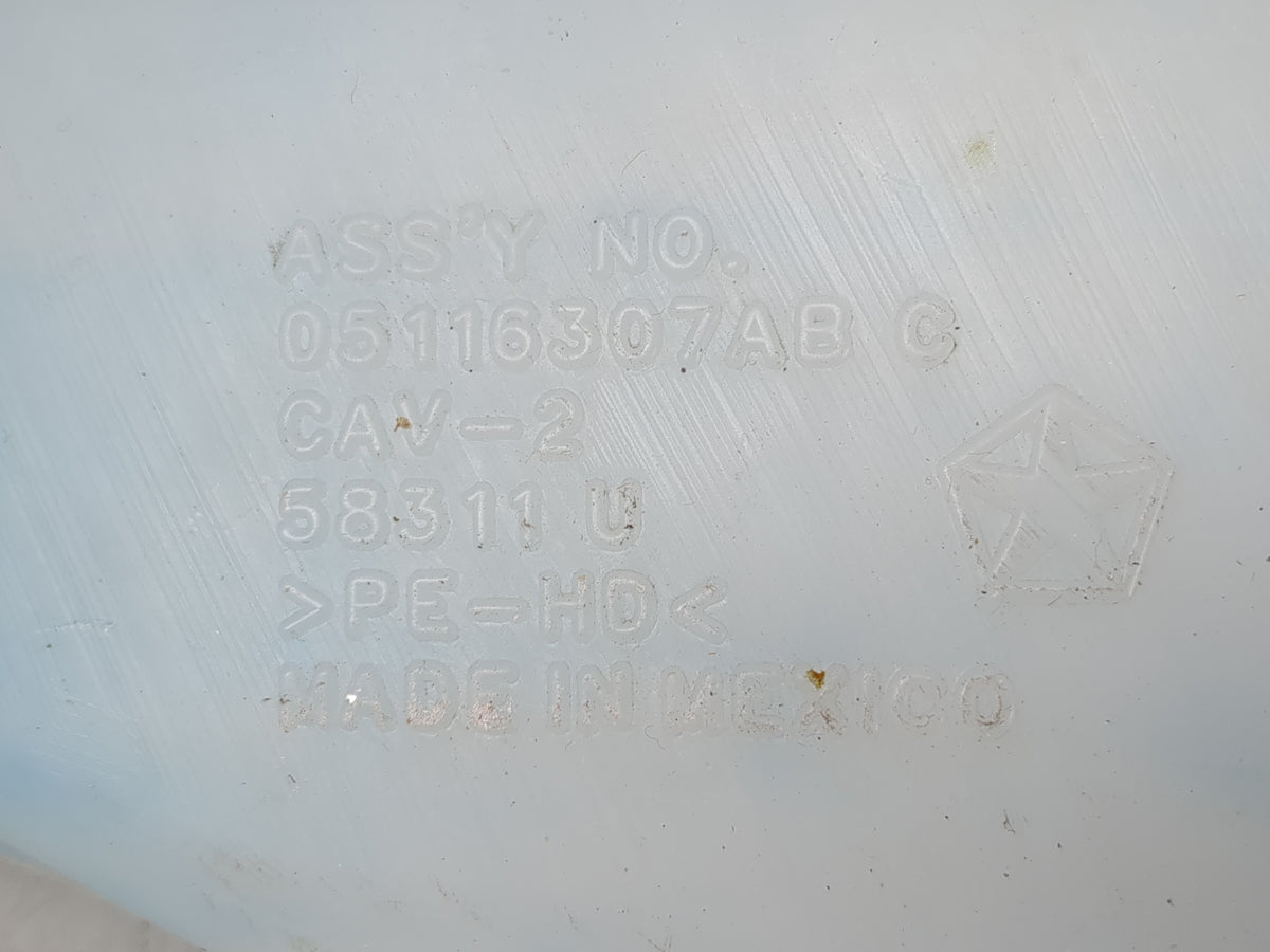2016 Dodge Journey Windshield Washer Fluid Reservoir Bottle Oem 869073 - Oemusedautoparts1.com