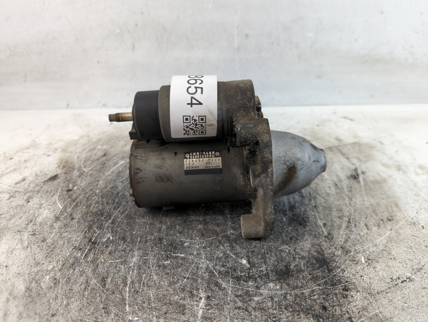 2011-2019 Dodge Journey Car Starter Motor Solenoid OEM P/N:428000-7200 04801839AB Fits OEM Used Auto Parts - Oemusedautopart