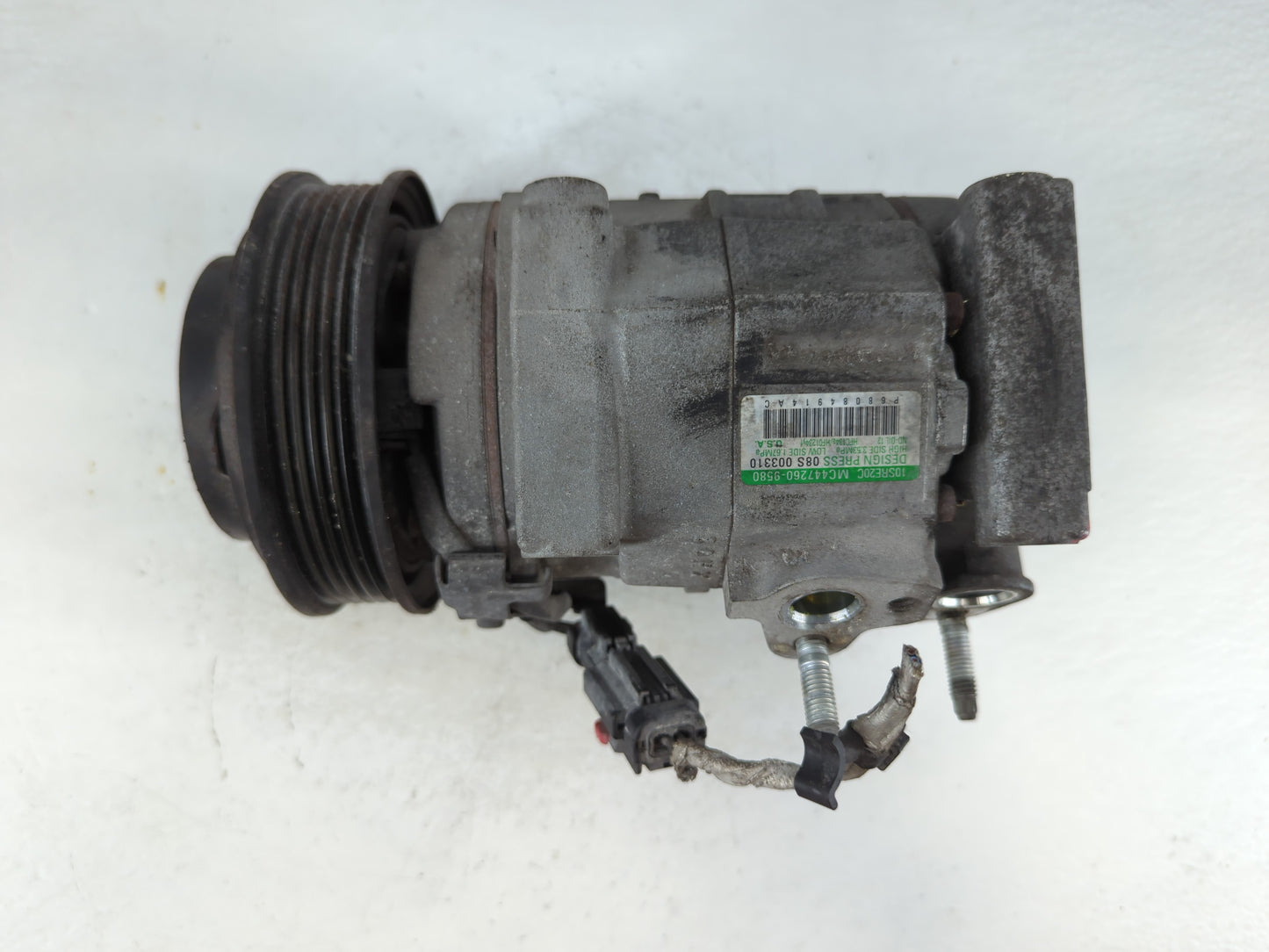 2011-2019 Dodge Journey Air Conditioning A/c Ac Compressor Oem - Oemusedautoparts1.com