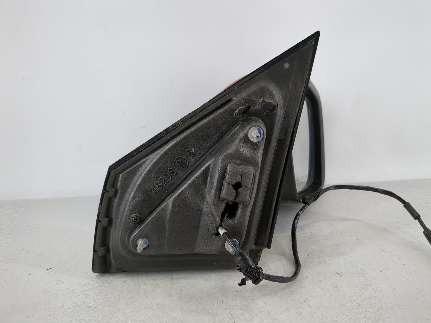 2016 Dodge Journey Passenger Right Side View Manual Door Mirror Red - Oemusedautoparts1.com