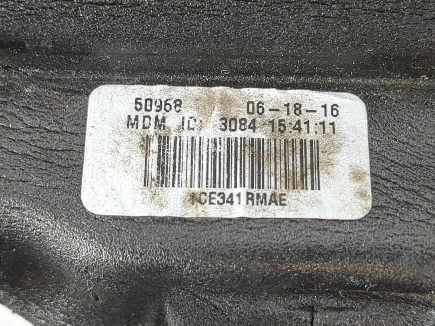 2016 Dodge Journey Passenger Right Side View Manual Door Mirror Red - Oemusedautoparts1.com