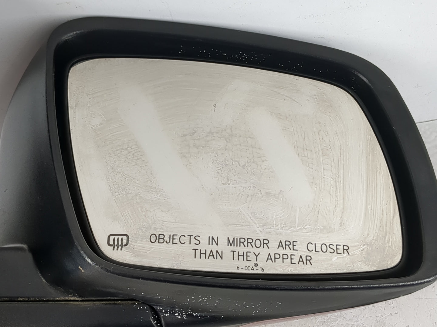 2016 Dodge Journey Passenger Right Side View Manual Door Mirror Red - Oemusedautoparts1.com