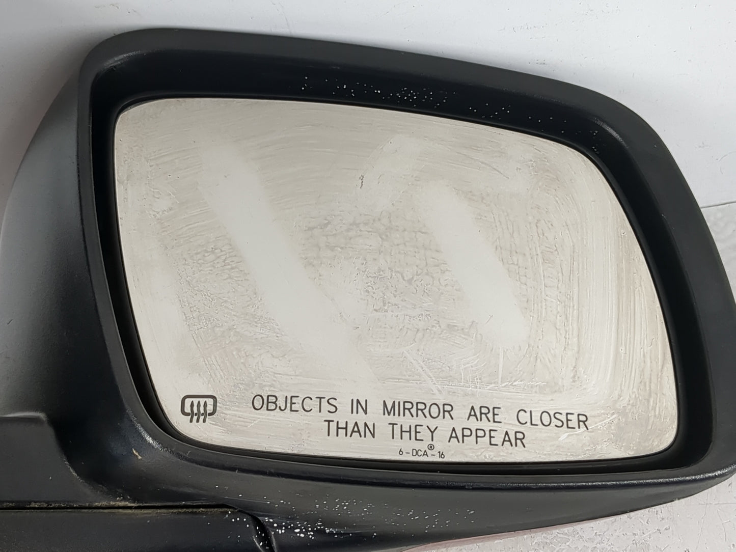 2016 Dodge Journey Passenger Right Side View Manual Door Mirror Red - Oemusedautoparts1.com