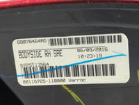 2016 Dodge Journey Driver Left Side Deck Lid Mounted Tail Light - Oemusedautoparts1.com