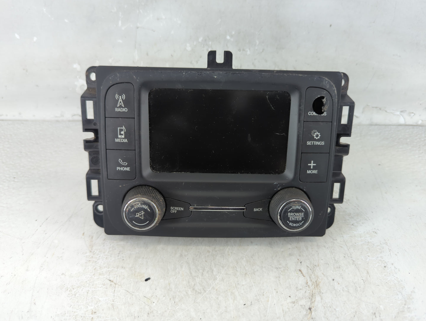 2016 Dodge Ram 1500 Radio AM FM Cd Player Receiver Replacement P/N:P68271365AD Fits Fits 2015 OEM Used Auto Parts - Oemuseda