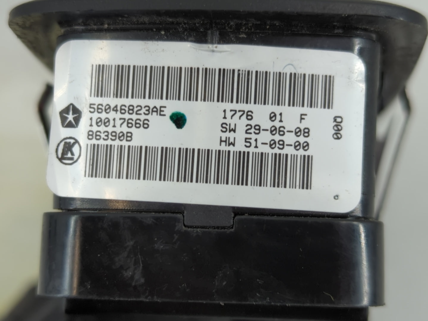 2016 Dodge Ram 1500 Master Power Window Switch Replacement Driver Side Left P/N:56046823AE Fits Fits 2017 2018 2019 2020 202