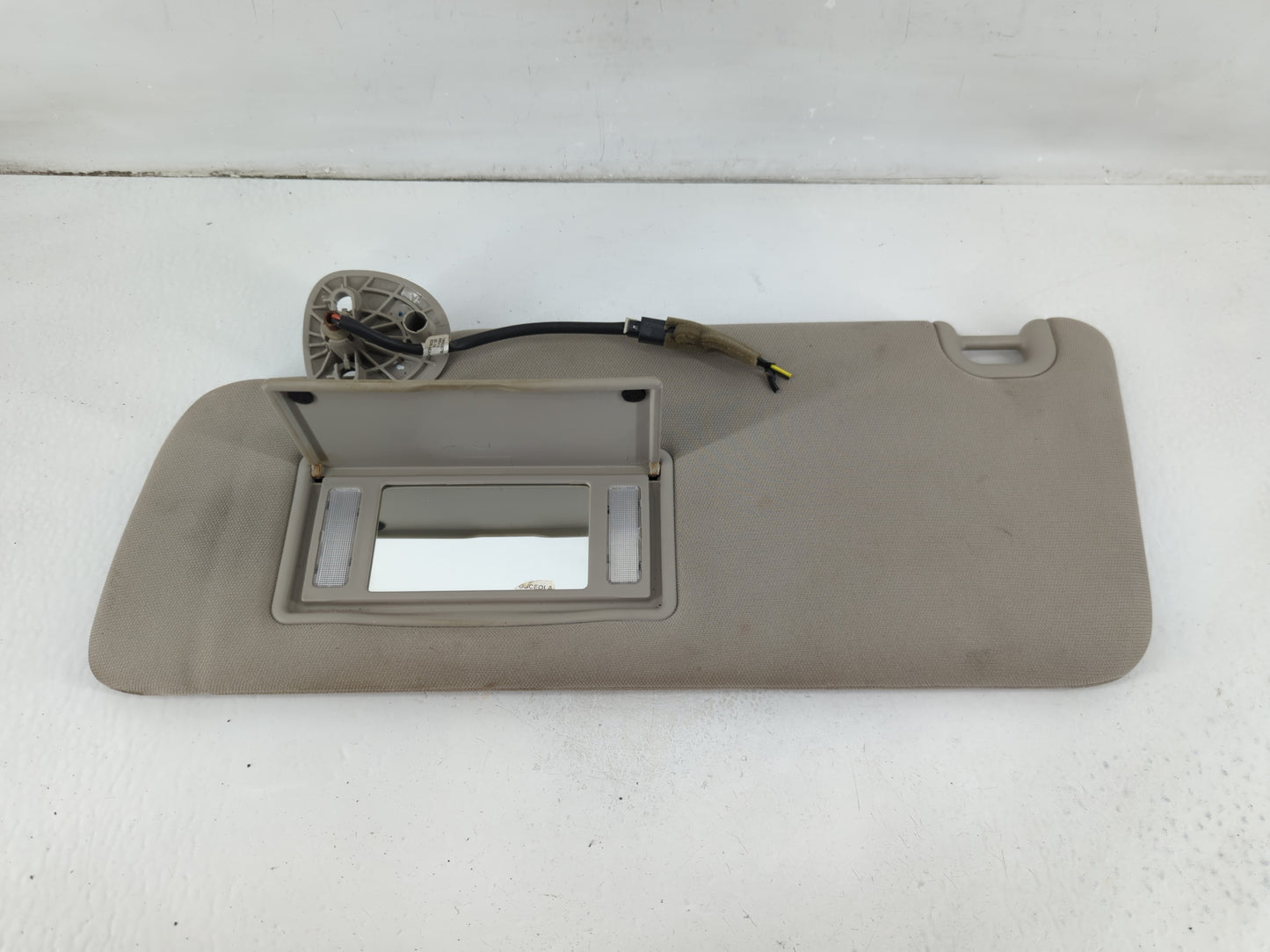 2016 Dodge Ram 1500 Sun Visor Shade Replacement Driver Left Mirror Fits Fits 2015 2017 2018 2019 2020 OEM Used Auto Parts - 