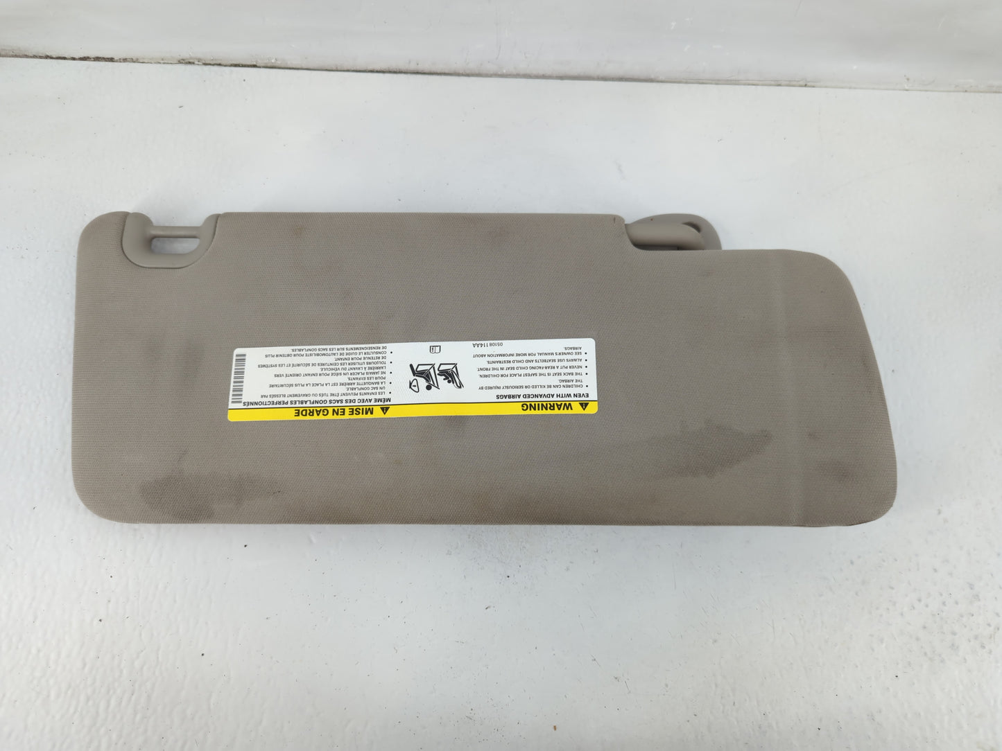 2016 Dodge Ram 1500 Sun Visor Shade Replacement Driver Left Mirror Fits Fits 2015 2017 2018 2019 2020 OEM Used Auto Parts - 