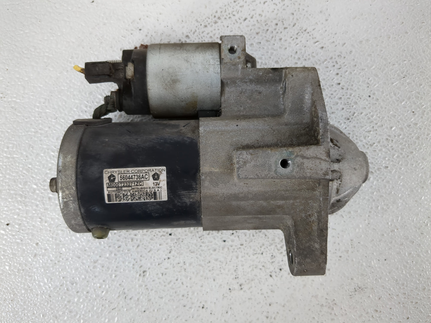 2016 Dodge Ram 1500 Car Starter Motor Solenoid OEM P/N:M000T23271ZC 56044736AC Fits OEM Used Auto Parts - Oemusedautoparts1.