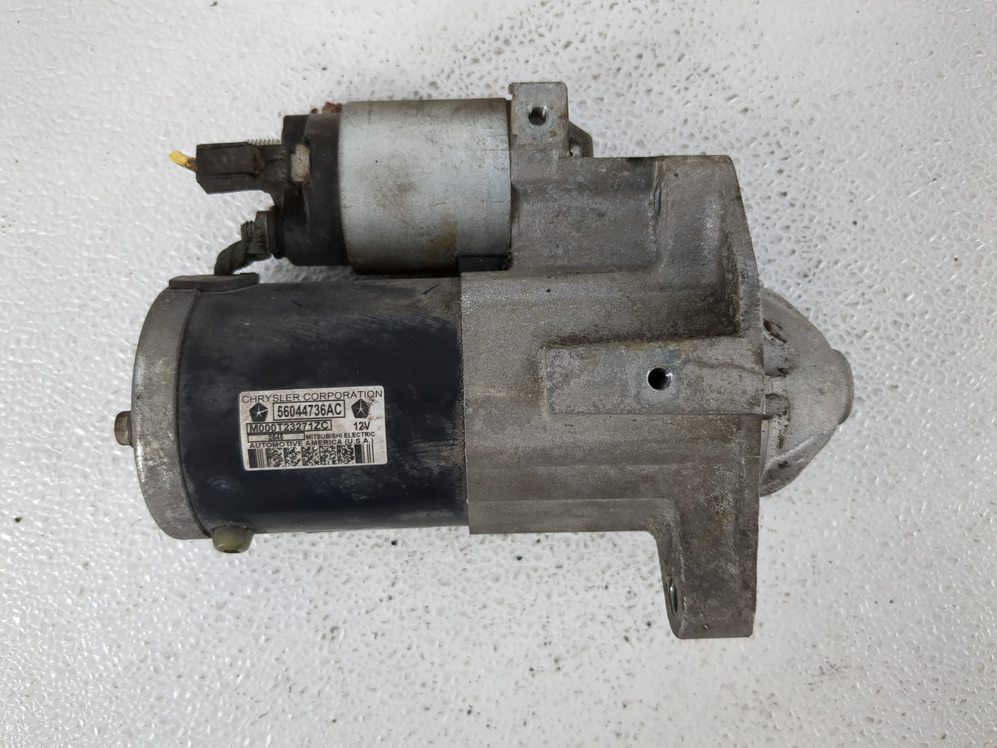 2016 Dodge Ram 1500 Car Starter Motor Solenoid OEM P/N:M000T23271ZC 56044736AC Fits OEM Used Auto Parts - Oemusedautoparts1.