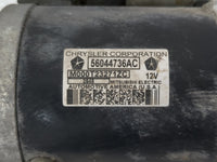 2016 Dodge Ram 1500 Car Starter Motor Solenoid OEM P/N:M000T23271ZC 56044736AC Fits OEM Used Auto Parts - Oemusedautoparts1.