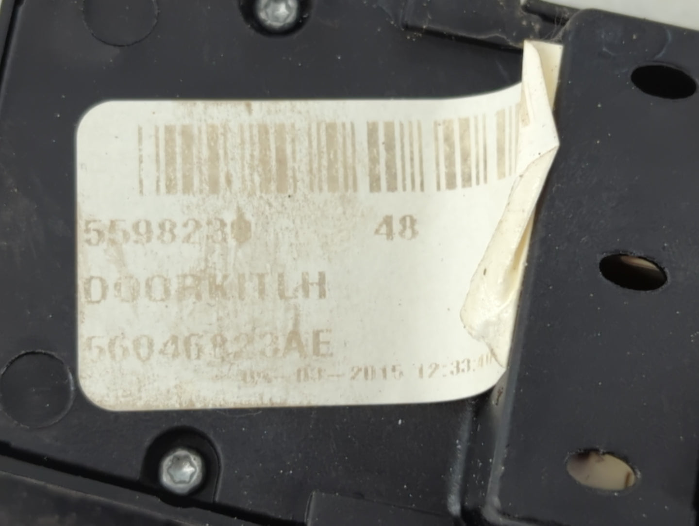 2016 Dodge Ram 1500 Master Power Window Switch Replacement Driver Side Left P/N:5598230 Fits Fits 2017 2018 2019 2020 2021 2