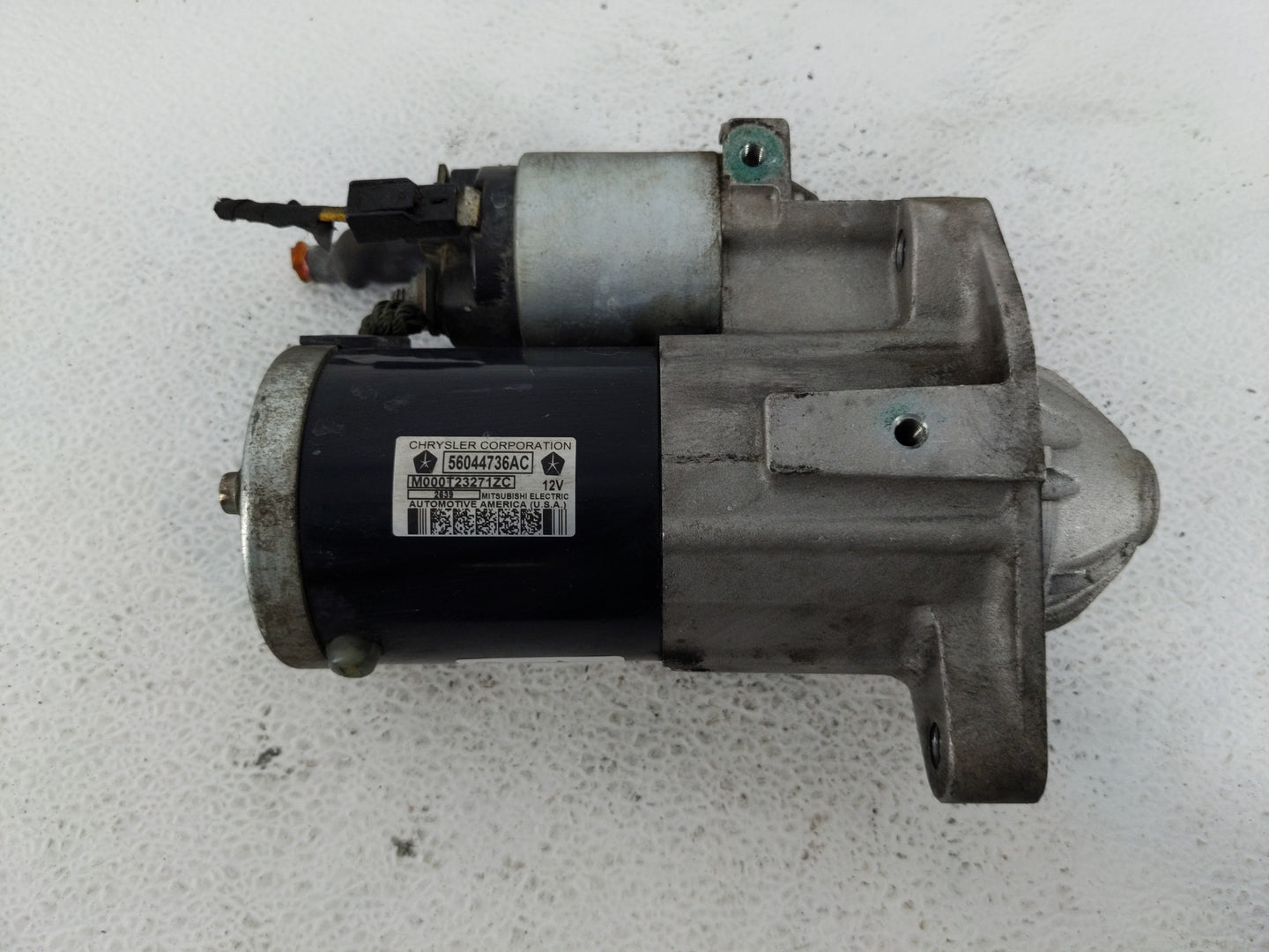 2016 Dodge Ram 1500 Car Starter Motor Solenoid OEM P/N:56044736AC Fits Fits 2013 2014 2015 OEM Used Auto Parts - Oemusedauto