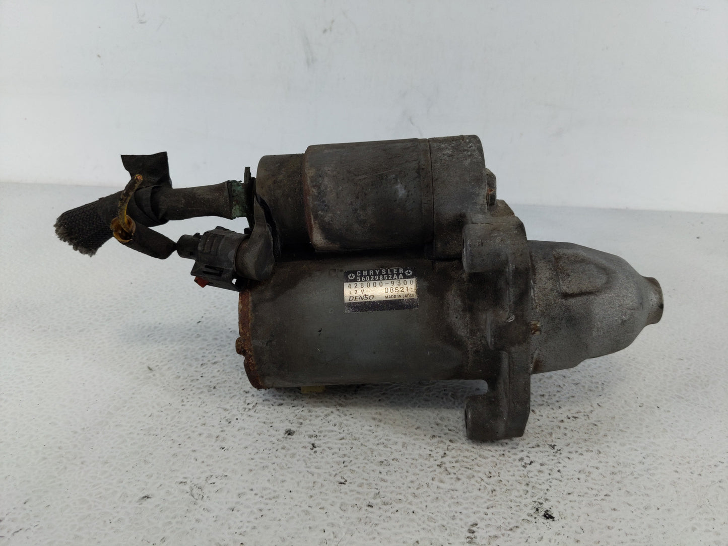 2016 Dodge Ram 1500 Car Starter Motor Solenoid OEM P/N:428000-9300 56029852AA Fits OEM Used Auto Parts - Oemusedautoparts1.c