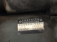 2016 Dodge Ram 1500 Car Starter Motor Solenoid OEM P/N:428000-9300 56029852AA Fits OEM Used Auto Parts - Oemusedautoparts1.c