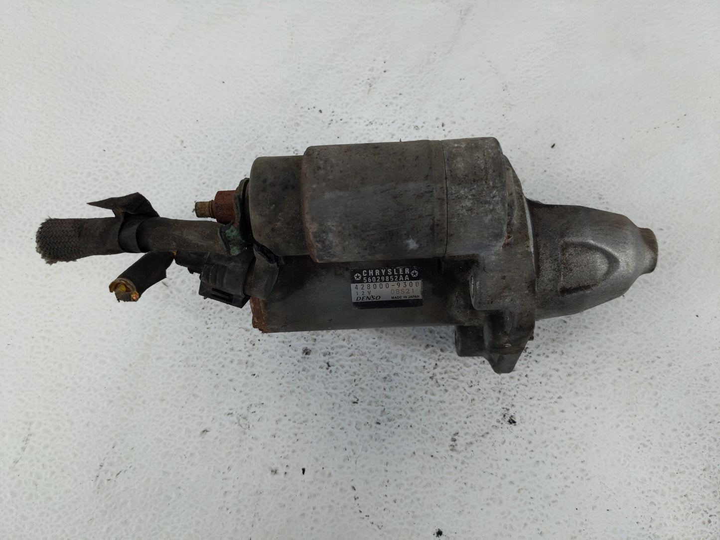 2016 Dodge Ram 1500 Car Starter Motor Solenoid OEM P/N:428000-9300 56029852AA Fits OEM Used Auto Parts - Oemusedautoparts1.c