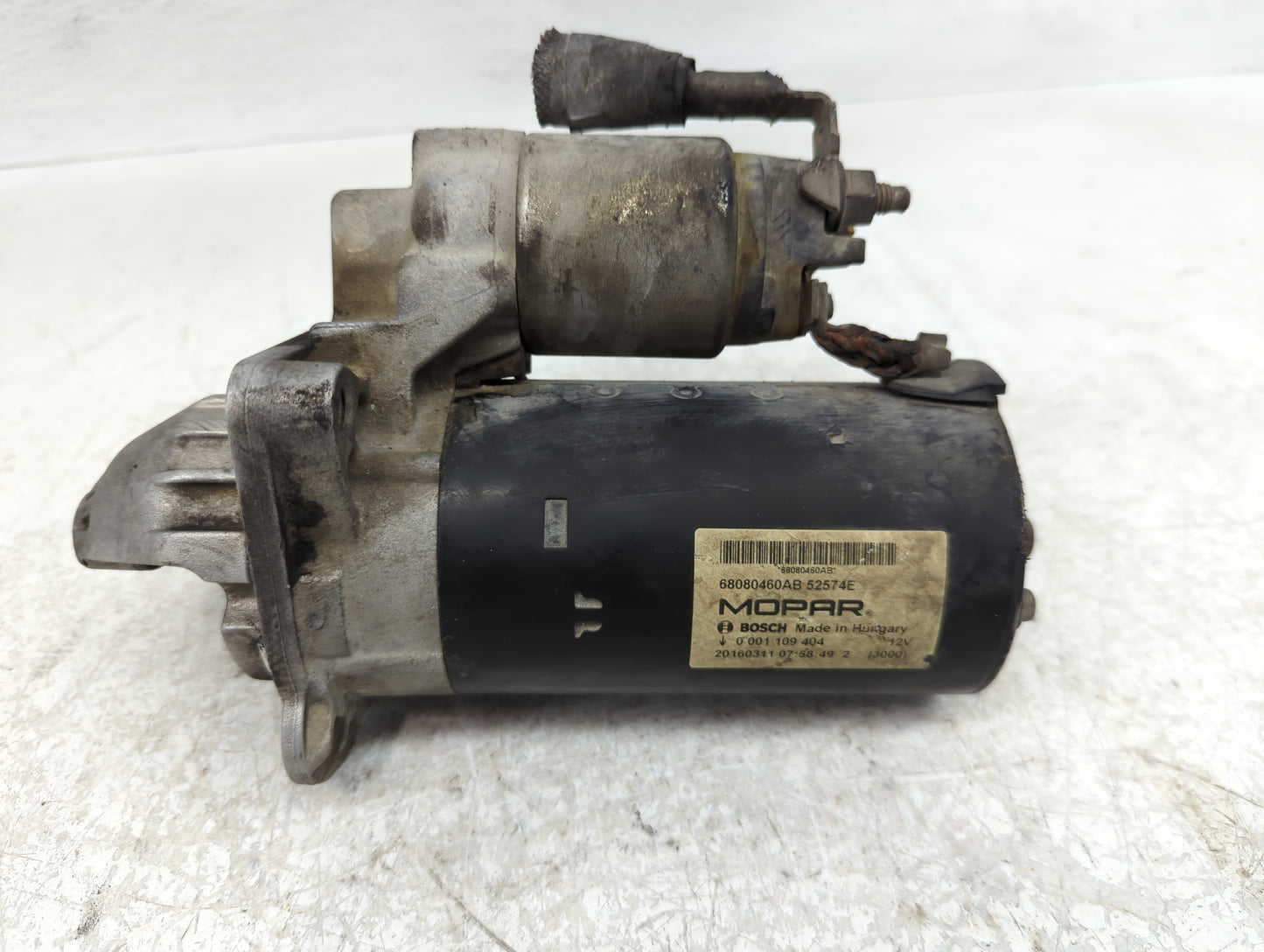 2016 Dodge Ram 1500 Car Starter Motor Solenoid OEM P/N:68080460AB 68080460AA Fits Fits 2014 2015 2017 2018 2020 2021 2022 OE