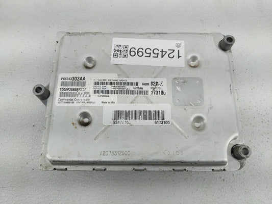 2016 Dodge Ram 1500 PCM Engine Control Computer ECU ECM PCU OEM P/N:P68243303AA Fits Fits 2017 2018 2019 2020 OEM Used Auto 
