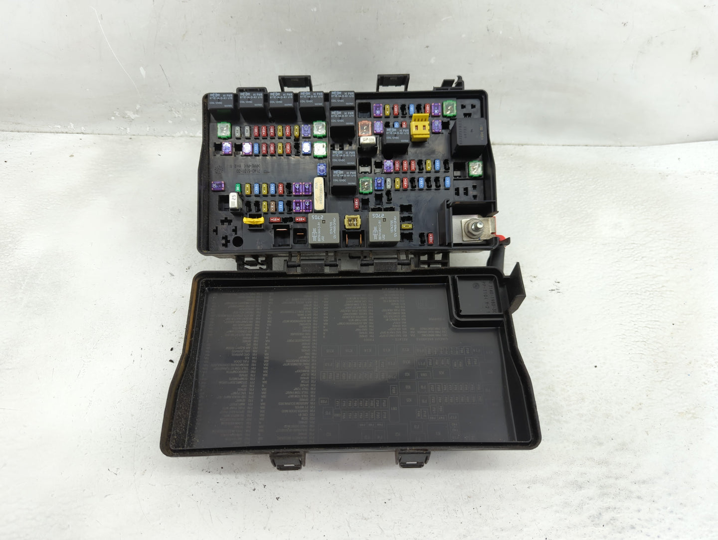 2016 Dodge Ram 1500 Fusebox Fuse Box Panel Relay Module P/N:7140-1980-30 Fits OEM Used Auto Parts - Oemusedautoparts1.com