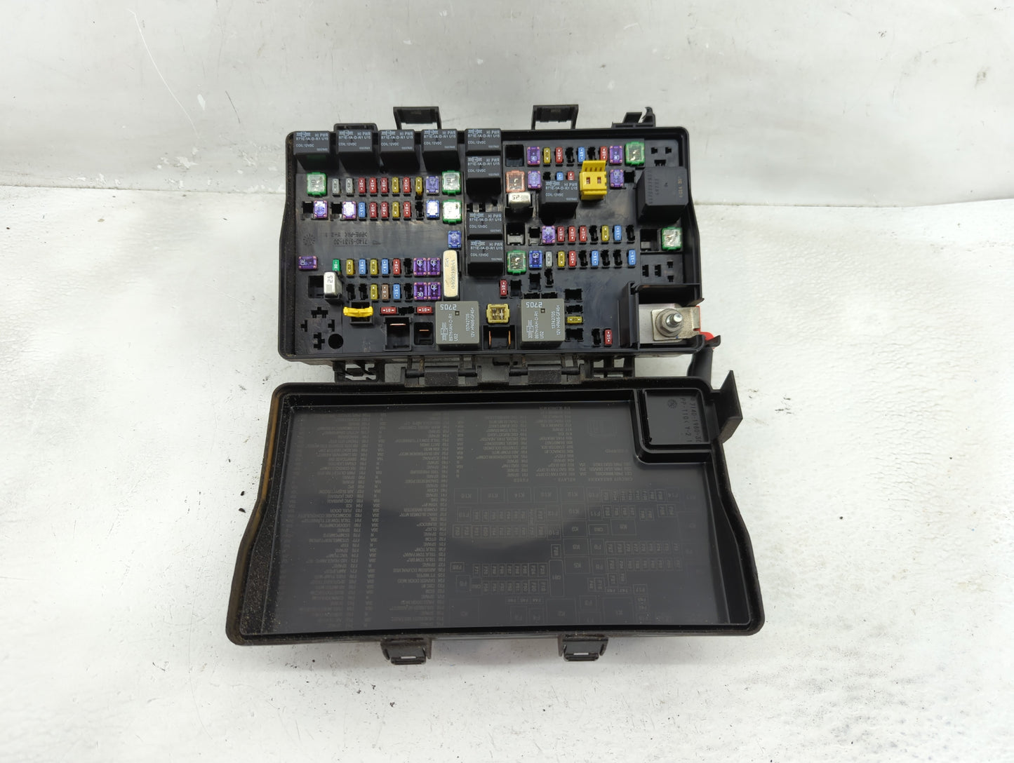 2016 Dodge Ram 1500 Fusebox Fuse Box Panel Relay Module P/N:7140-1980-30 Fits OEM Used Auto Parts - Oemusedautoparts1.com