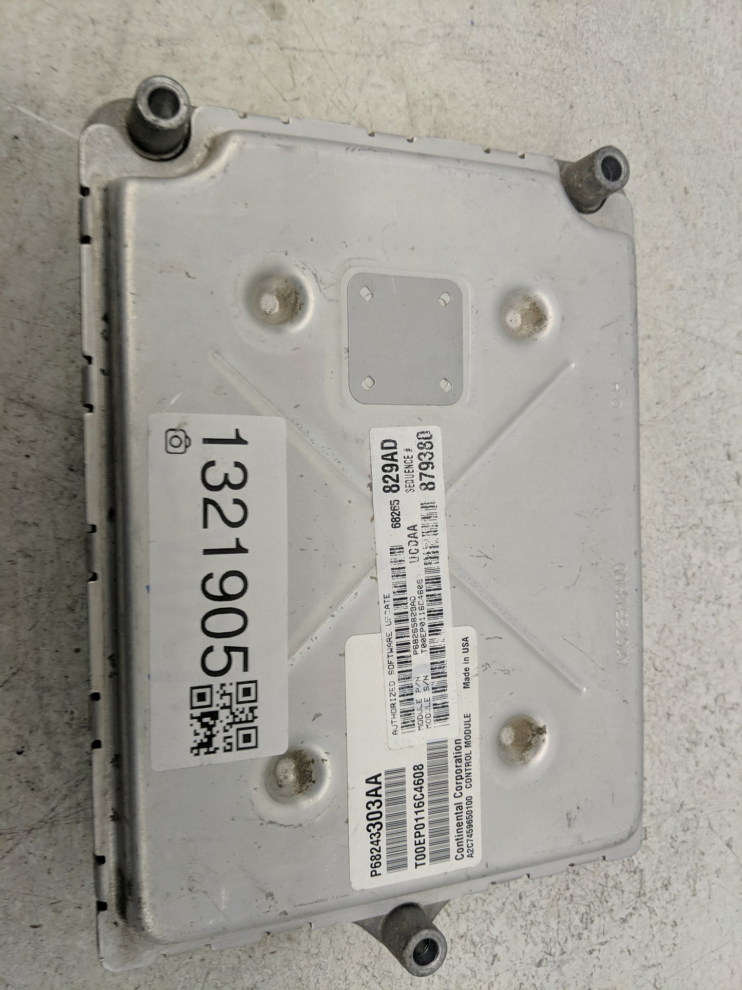 2016 Dodge Ram 1500 PCM Engine Control Computer ECU ECM PCU OEM P/N:68265829AD P68243303AA Fits Fits 2017 2018 2019 2020 OEM