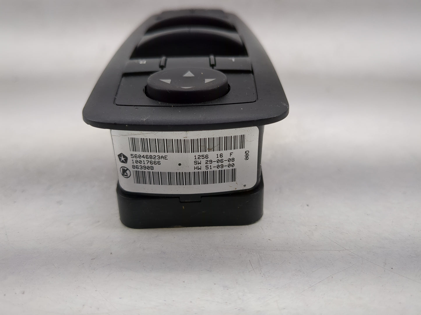 2016 Dodge Ram 1500 Master Power Window Switch Replacement Driver Side Left P/N:56046823AE Fits Fits 2017 2018 2019 2020 202