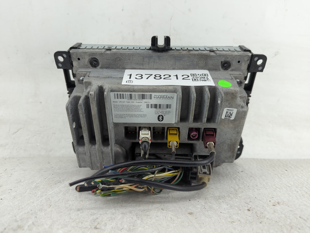 2016 Dodge Ram 1500 Radio AM FM Cd Player Receiver Replacement P/N:6434C-BE2801 Fits OEM Used Auto Parts - Oemusedautoparts1