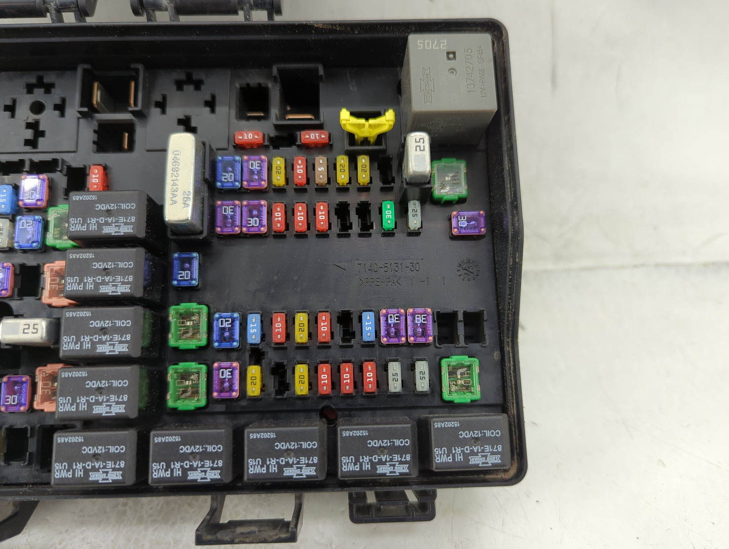 2016 Dodge Ram 1500 Fusebox Fuse Box Panel Relay Module Fits OEM Used Auto Parts - Oemusedautoparts1.com