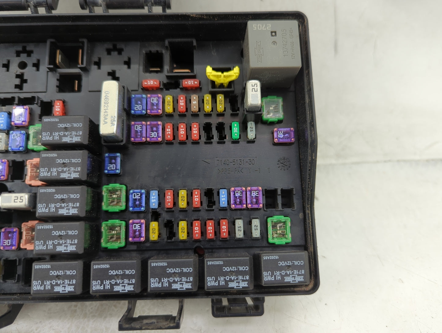 2016 Dodge Ram 1500 Fusebox Fuse Box Panel Relay Module Fits OEM Used Auto Parts - Oemusedautoparts1.com