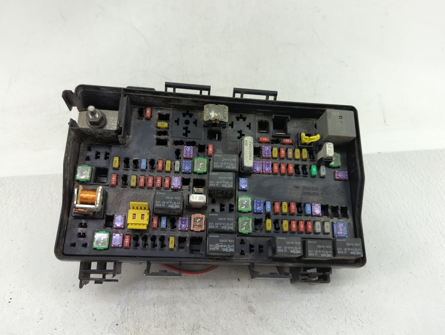 2016 Dodge Ram 1500 Fusebox Fuse Box Panel Relay Module P/N:68322373 Fits OEM Used Auto Parts - Oemusedautoparts1.com