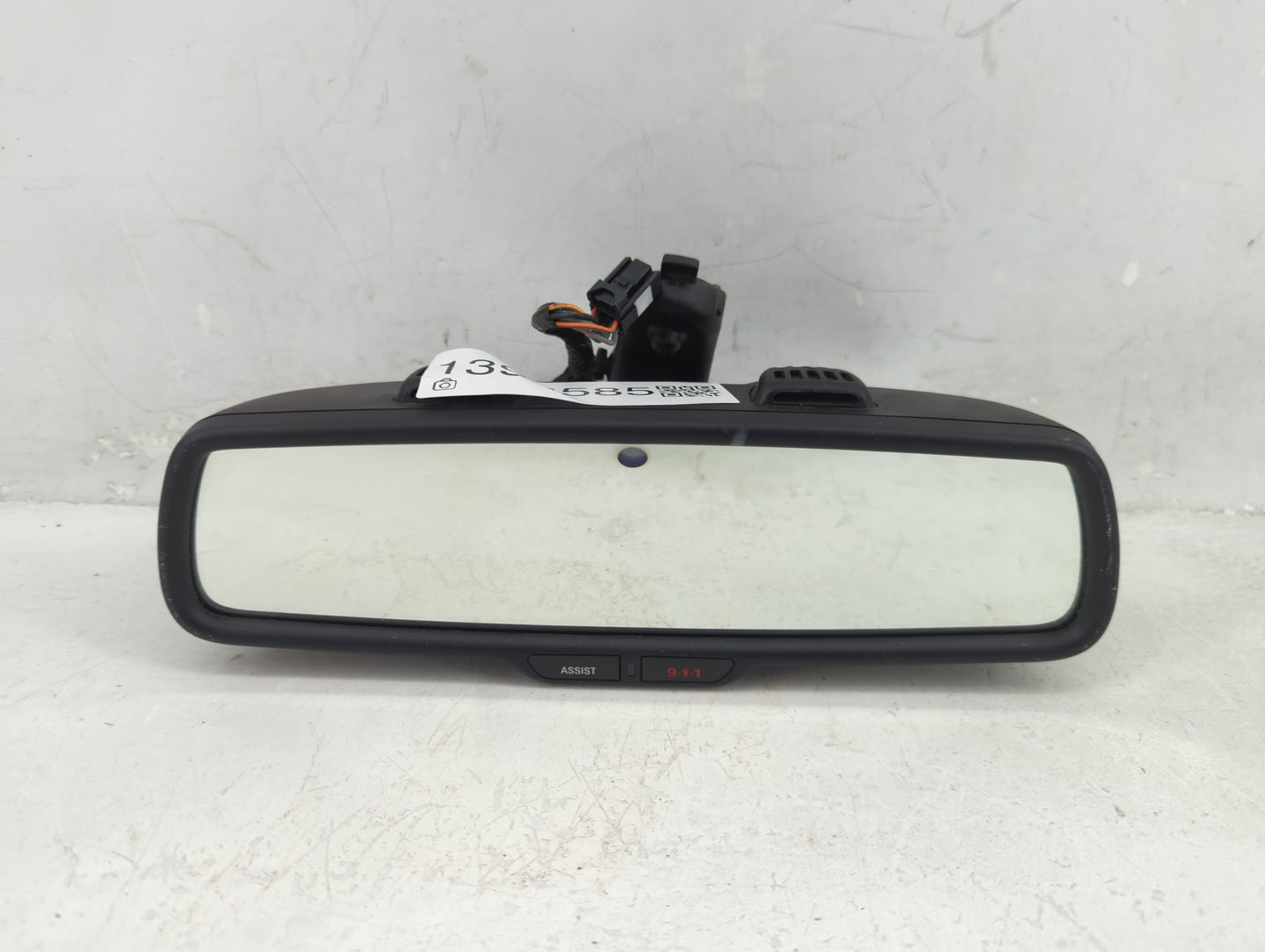 2016 Dodge Ram 1500 Interior Rear View Mirror Replacement OEM P/N:E11028005 Fits Fits 2013 2014 2015 OEM Used Auto Parts - O