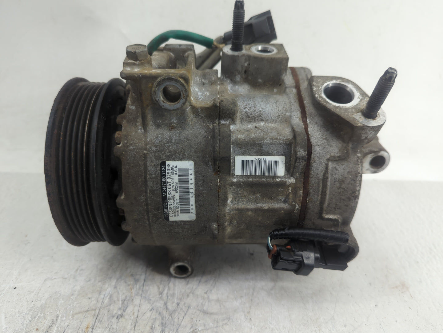 Dodge Ram 1500 Air Conditioning A/c Ac Compressor Oem - Oemusedautoparts1.com